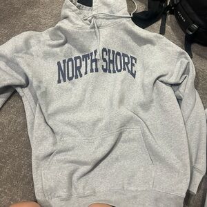 Brandy Melville Light Gray Hoodie worn twice